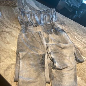 Glam Strapless Jumper with Pockets